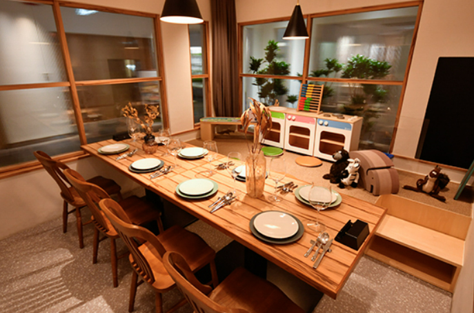 個室子供OKキッズスペース付きそごう横浜レストラン鎌倉海街テーブル